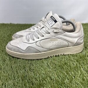 Axel Arigato Arlo Men's White Grey Suede Low Top Sneakers Size US 10 EU 43